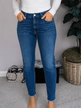 7 for All Mankind b(air) denim  Ankle Skinny Jeans Gently Worn